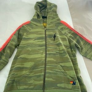 aviator nation zip sweatshirt